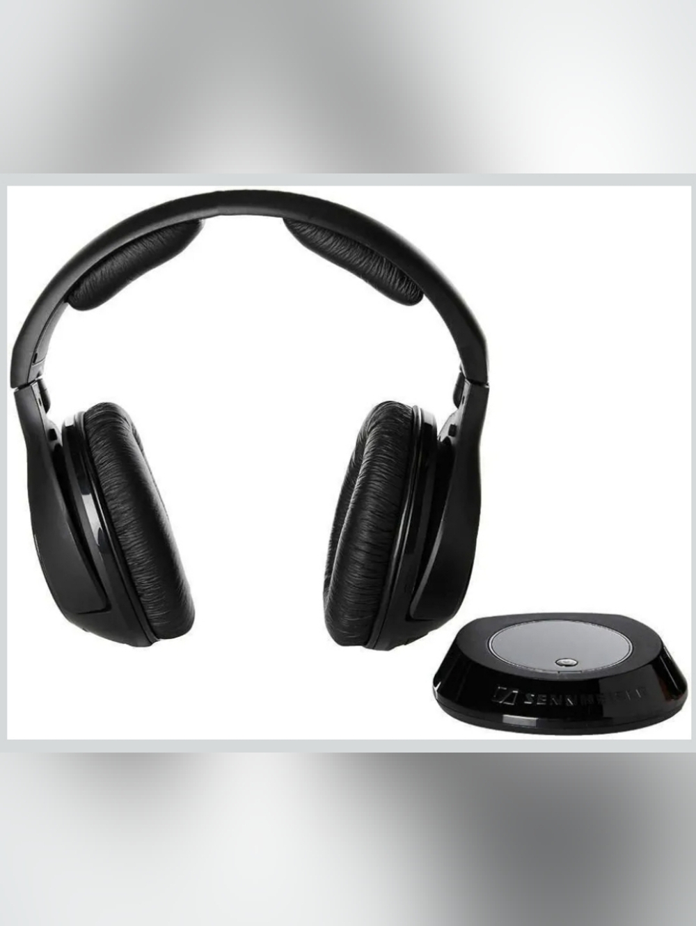 Sennheiser HDR 160 Wireless Headphones - Black All Parts Included Good Condition